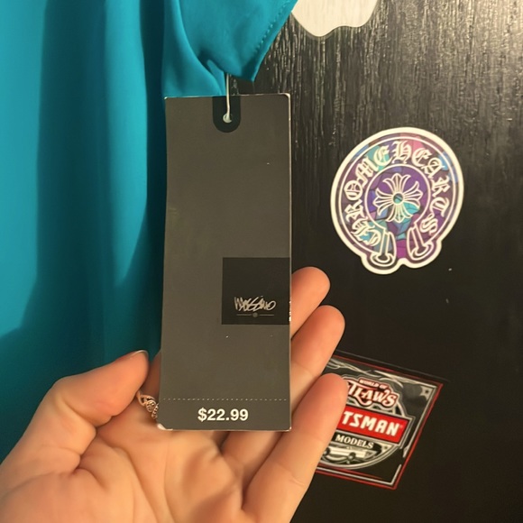 Mossimo. Women’s. Sm. Teal. Blouse. - Picture 2 of 4